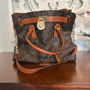 Michael Kors Hamilton Top Handle Tote Bag